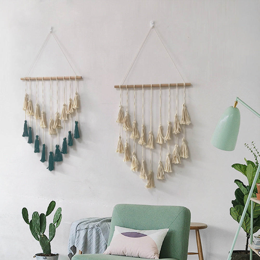 Fringed Handmade Home Decoration Wall Hangings