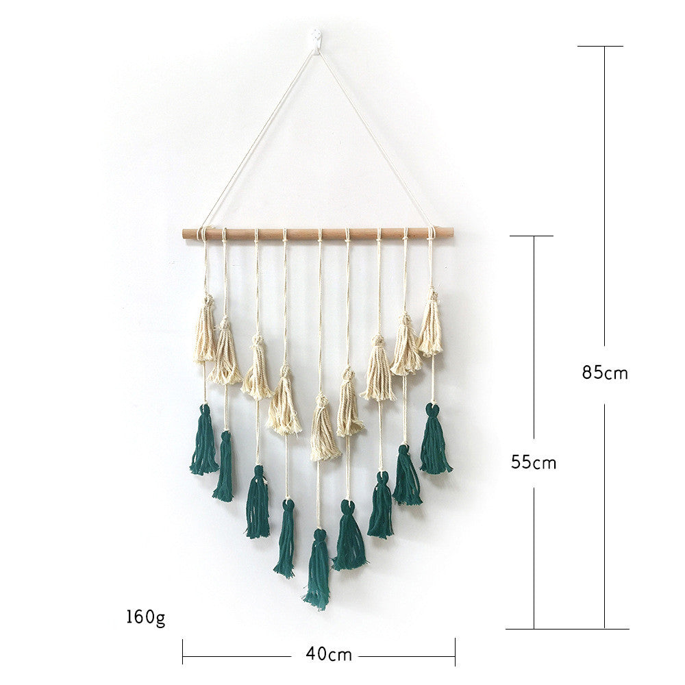 Fringed Handmade Home Decoration Wall Hangings