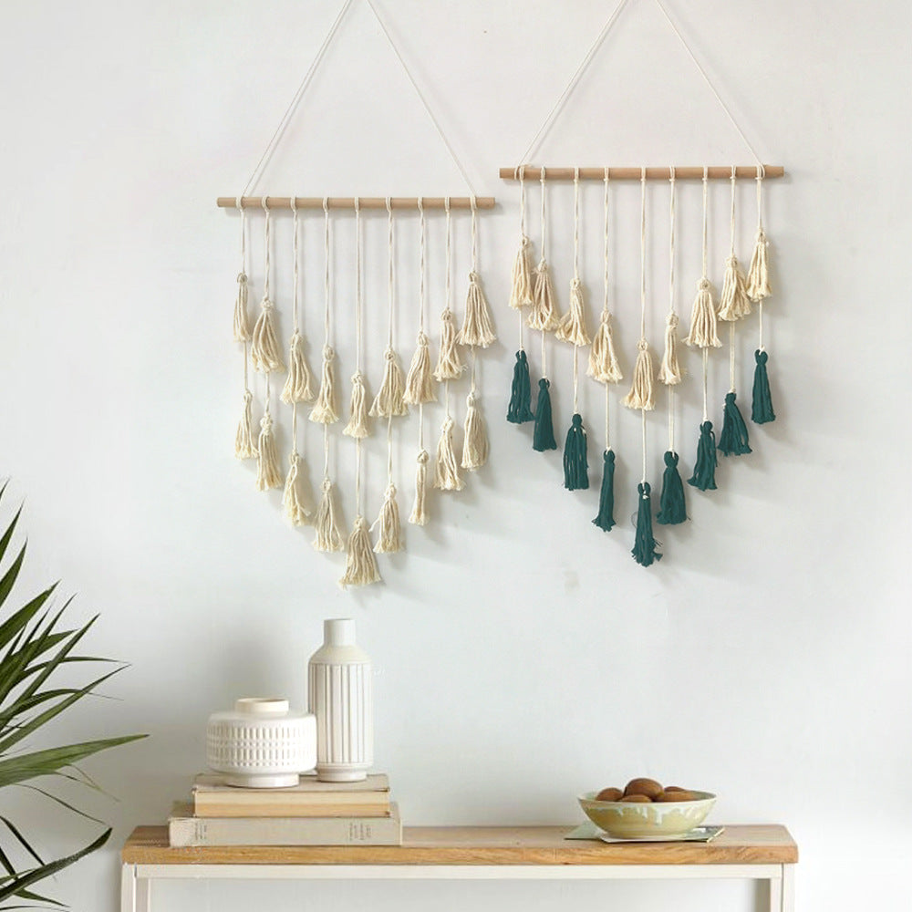 Fringed Handmade Home Decoration Wall Hangings