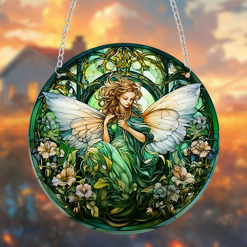 Colorful Acrylic Wall Decorative Chain Pendant