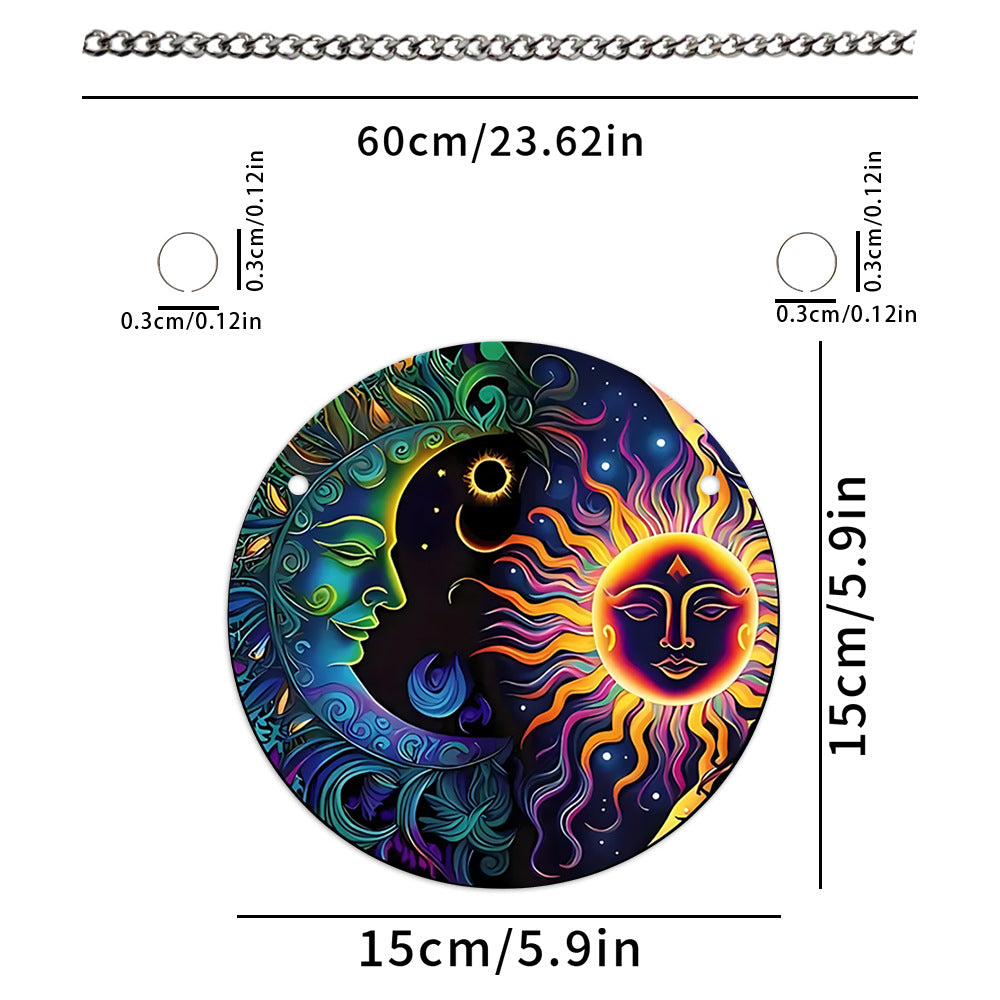 Colorful Acrylic Wall Decorative Chain Pendant