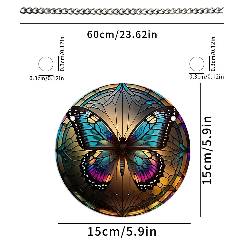 Colorful Acrylic Wall Decorative Chain Pendant