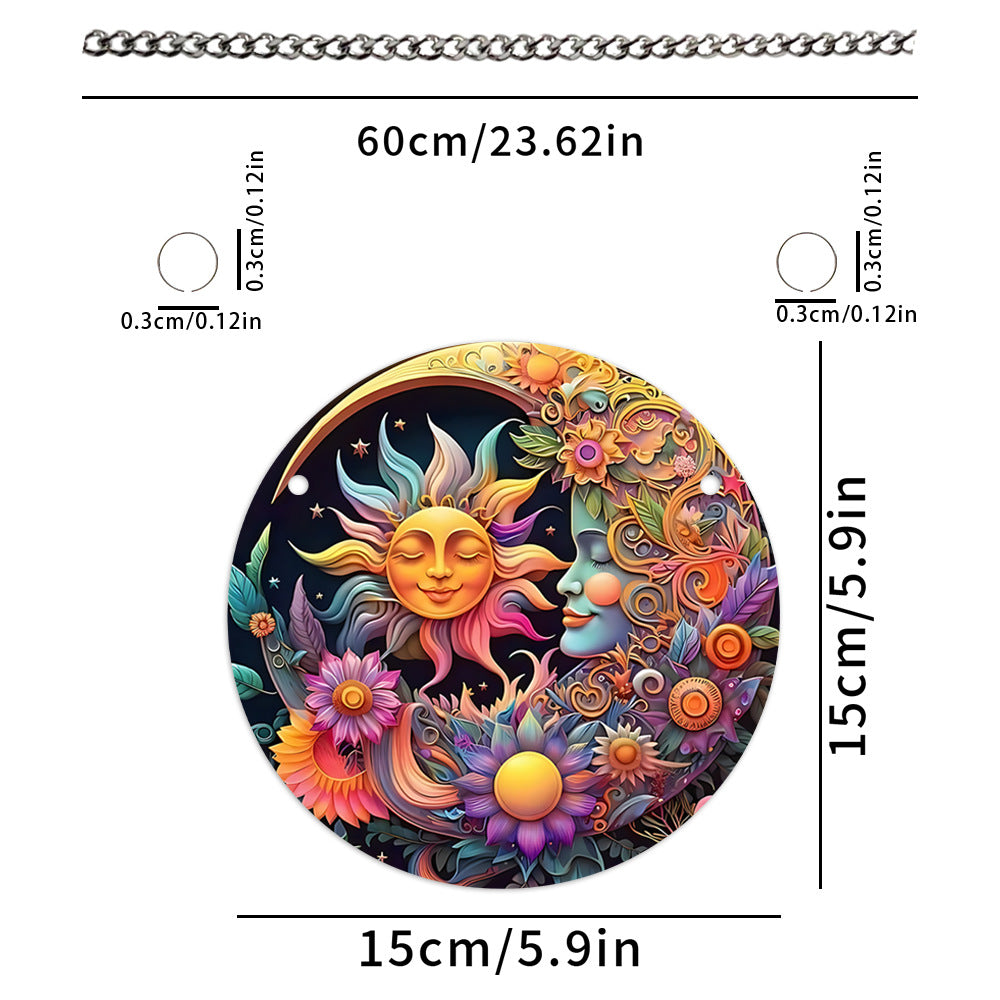Colorful Acrylic Wall Decorative Chain Pendant