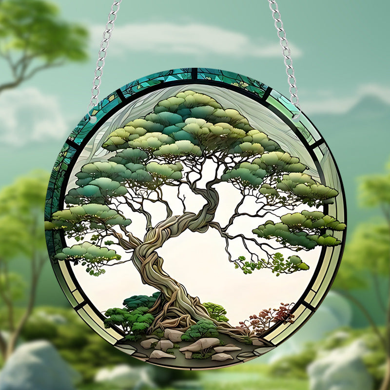 Colorful Acrylic Wall Decorative Chain Pendant