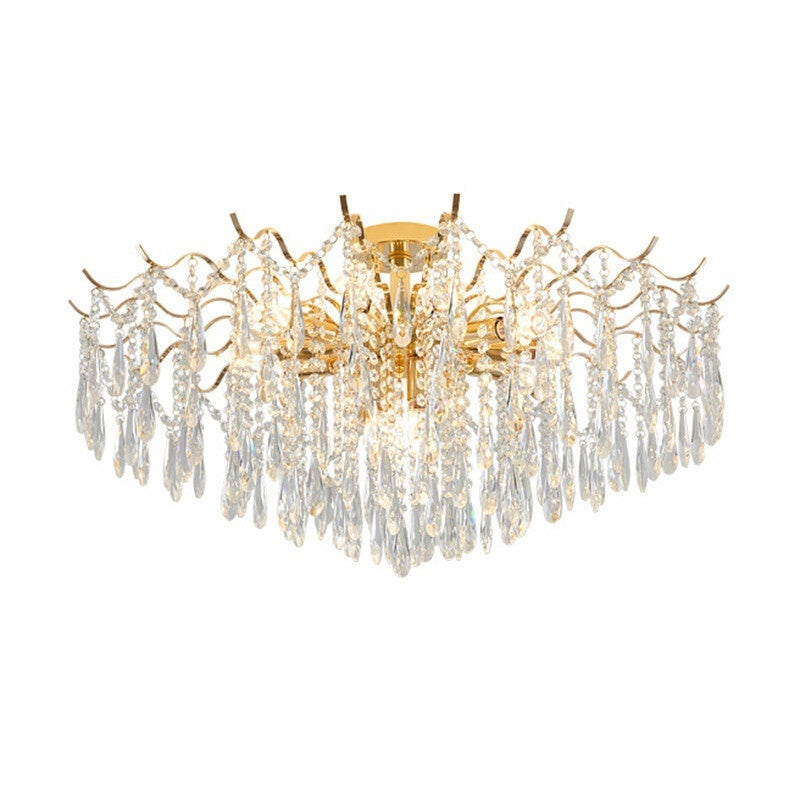 Affordable Luxury Crystal Chandeliers Add A Modern, Minimalist Touch To Your Living Room And Brighten Up Your Home Space