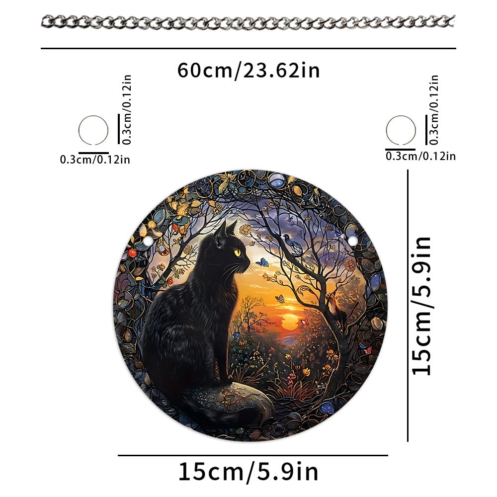 Colorful Acrylic Wall Decorative Chain Pendant