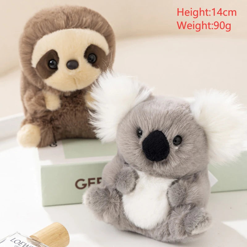 14cm Animal Toys For Kids Birthday Gift Christmas Present  Adorable Simulation Sloth Plush Toy Soft Stuffed