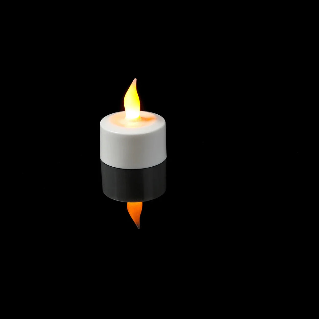1/2/3/4 Pieces Yellow Light LED Candles With USB Charge,Flameless Decorative Wedding Christmas Rechargeable Tea Lights