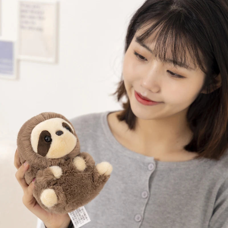 14cm Animal Toys For Kids Birthday Gift Christmas Present  Adorable Simulation Sloth Plush Toy Soft Stuffed