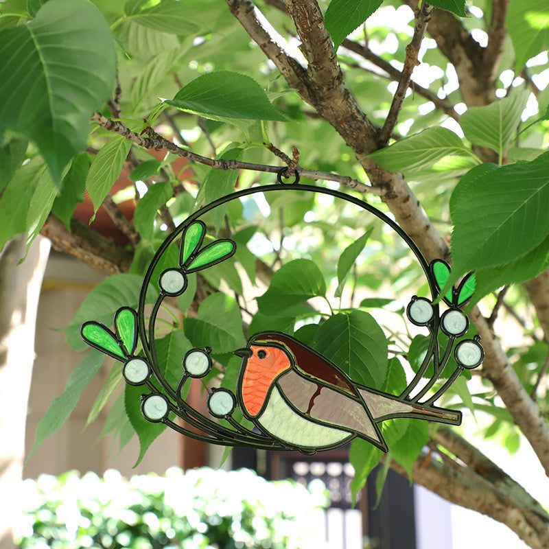 Bird Background Wall Hangings Home Pendants