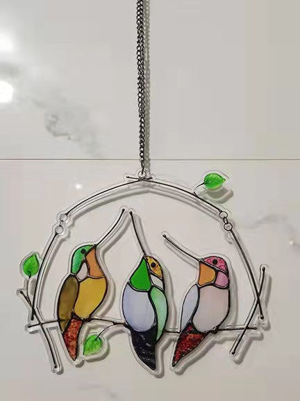 Bird Background Wall Hangings Home Pendants